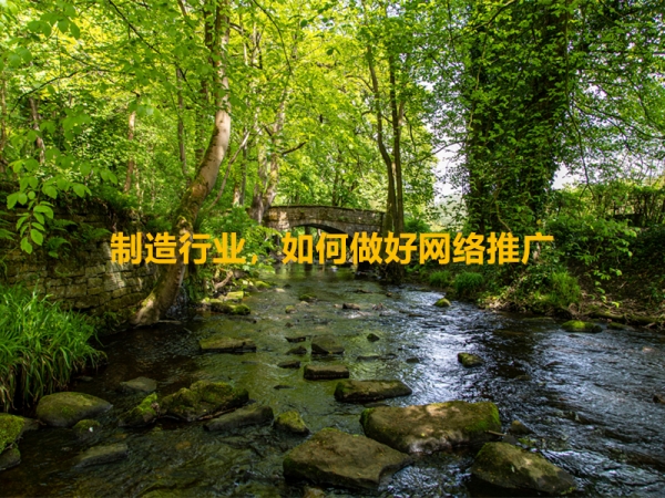 制造行業(yè)，如何做好網(wǎng)絡(luò)推廣？